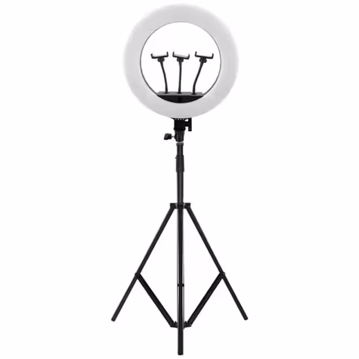 رینگ لایت جیماری مدل Jmary FM-18R به همراه پایه