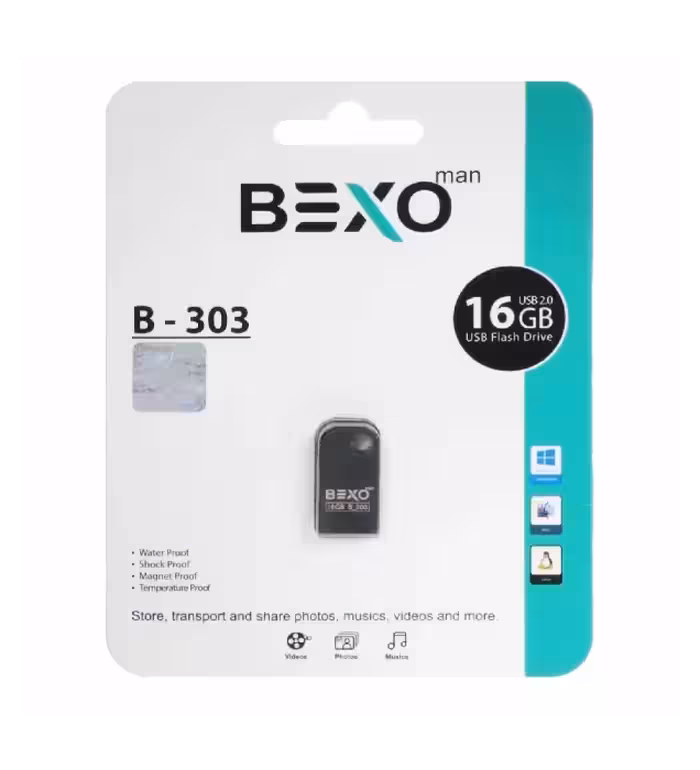 فلش مموری بکسو 16 گیگابایت مدل B-303 USB2.0