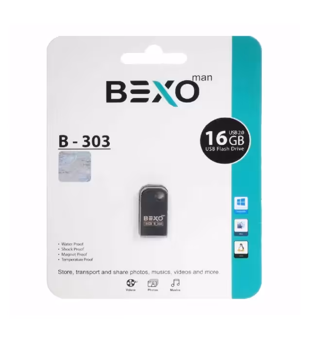 فلش مموری بکسو 16 گیگابایت مدل B-303 USB2.0