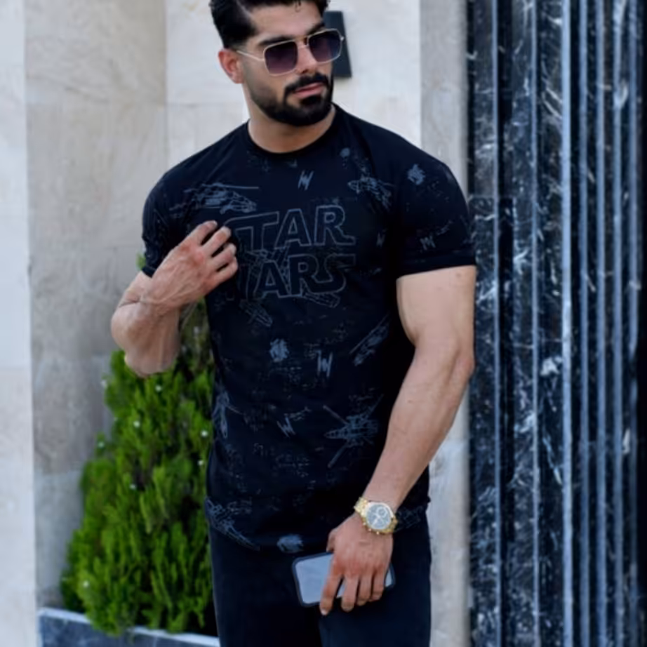 تیشرت زیبا و شیک مردانه جدید با کیفیت بالا