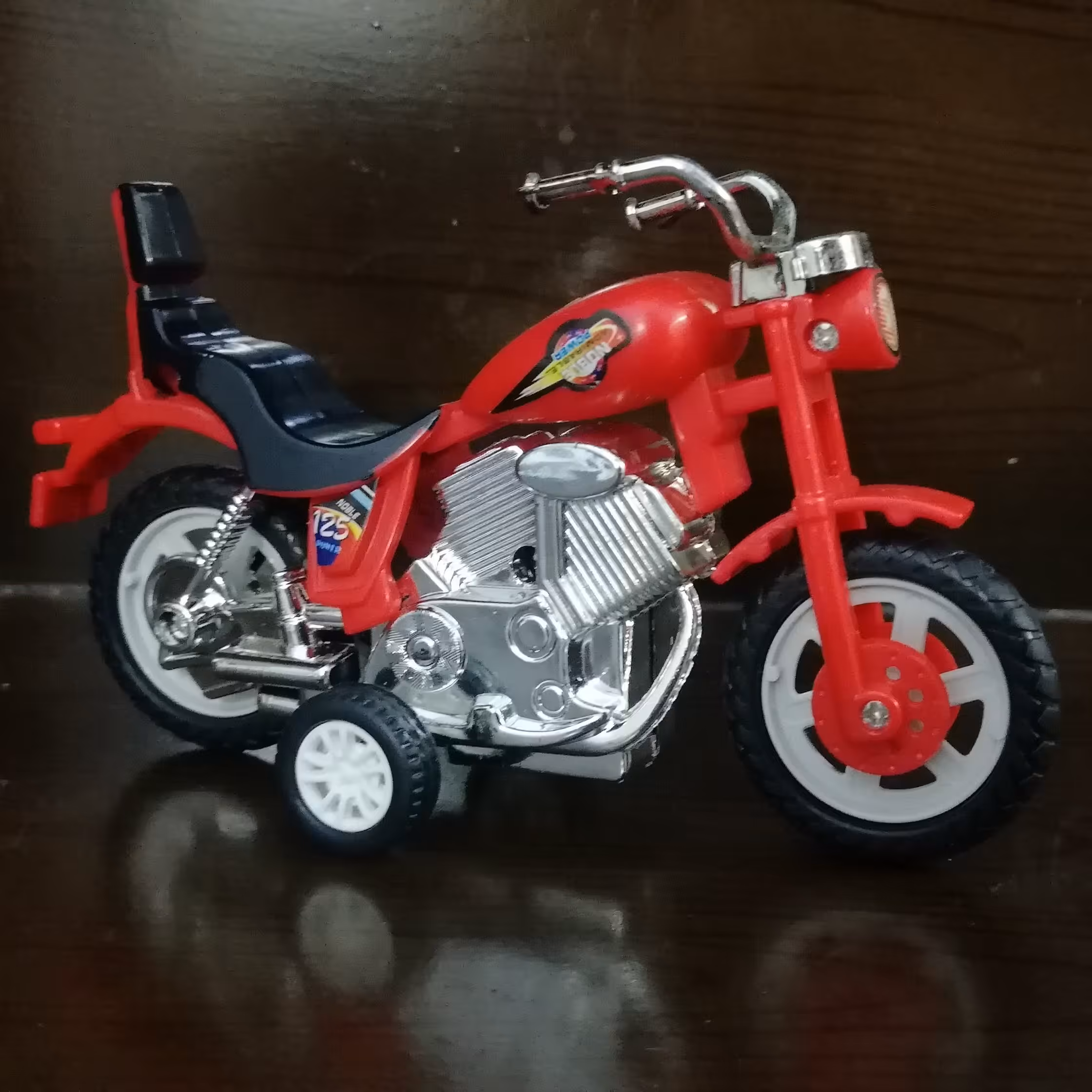 موتورسیکلت قدرتی کششی اسباب بازی موتورسیکلت کششی