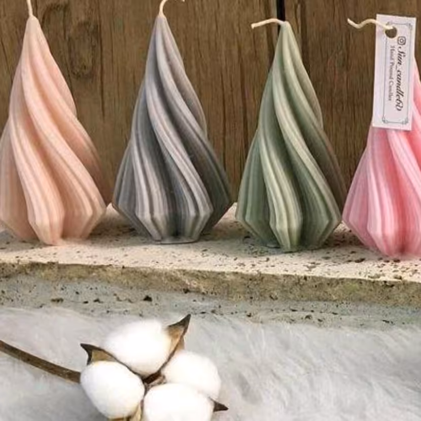 شمع دکوری-شمع دستساز-کاج