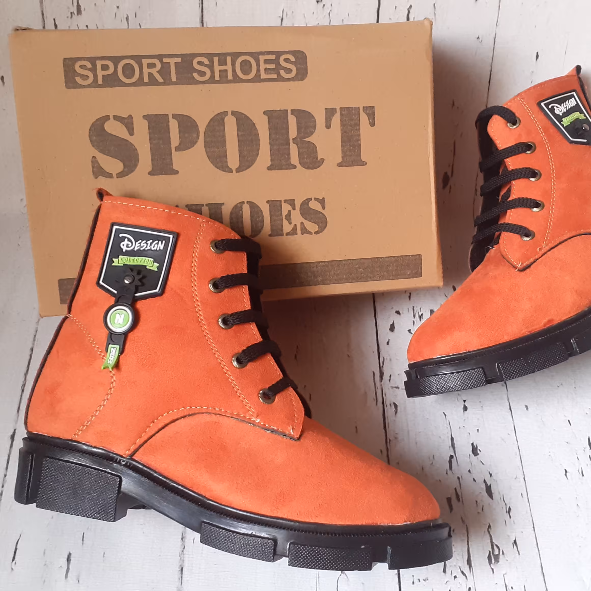 نیم بوت زنانه  رنگ آجری سایز 37 تا 40 (لطفا قبل از ثبت سفارش موجودی بگیرید.)