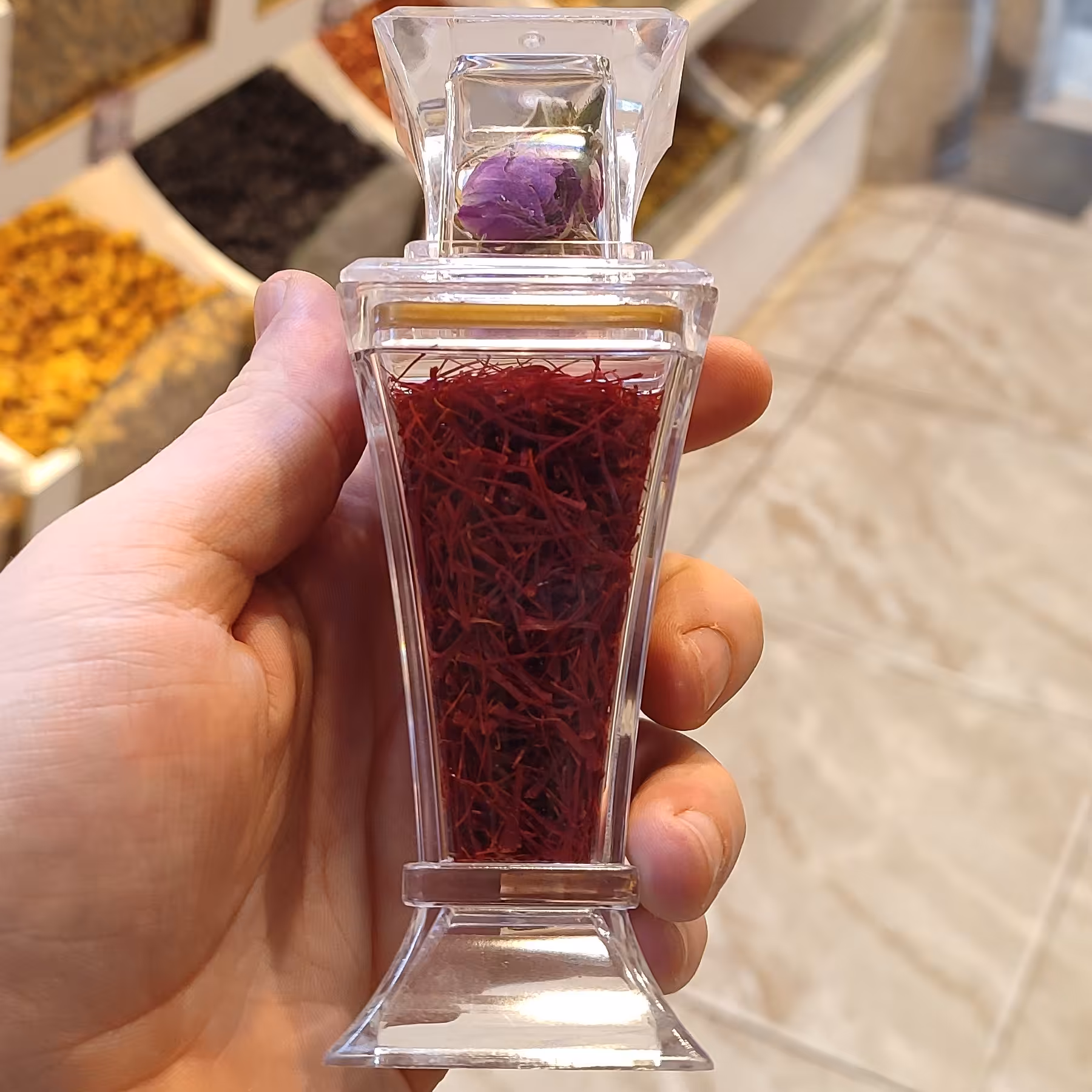 زعفران نگین صادراتی(یک مثقال خالص)