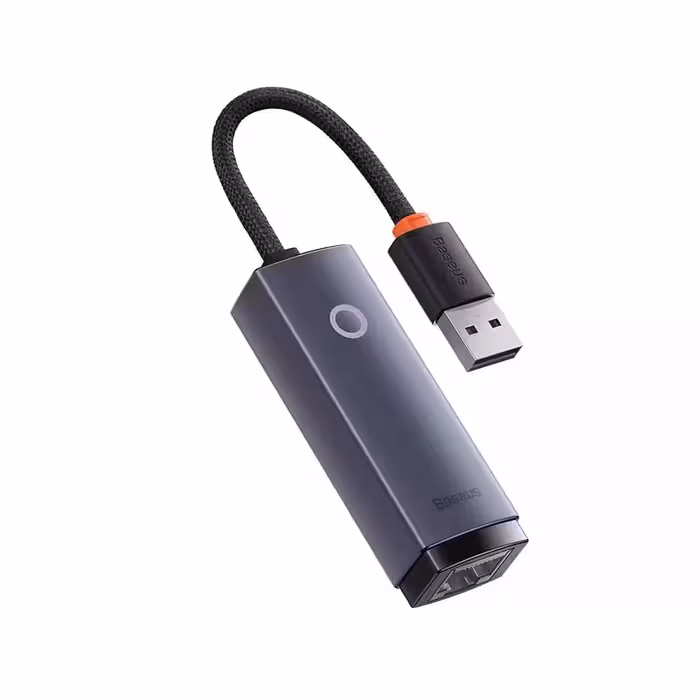 تبدیل USB به لن باسئوس Baseus Ethernet Adapter USB to RJ45 LAN Port