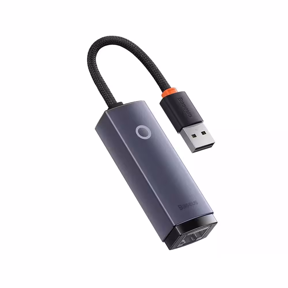 تبدیل USB به لن باسئوس Baseus Ethernet Adapter USB to RJ45 LAN Port