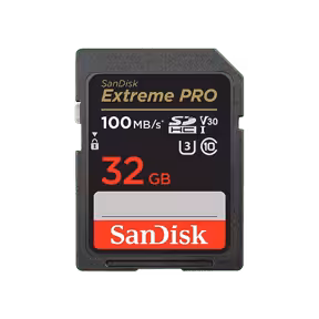 کارت حافظه سن‌دیسک SanDisk 32GB Extreme PRO SDHC Card 100MB/s UHS-I