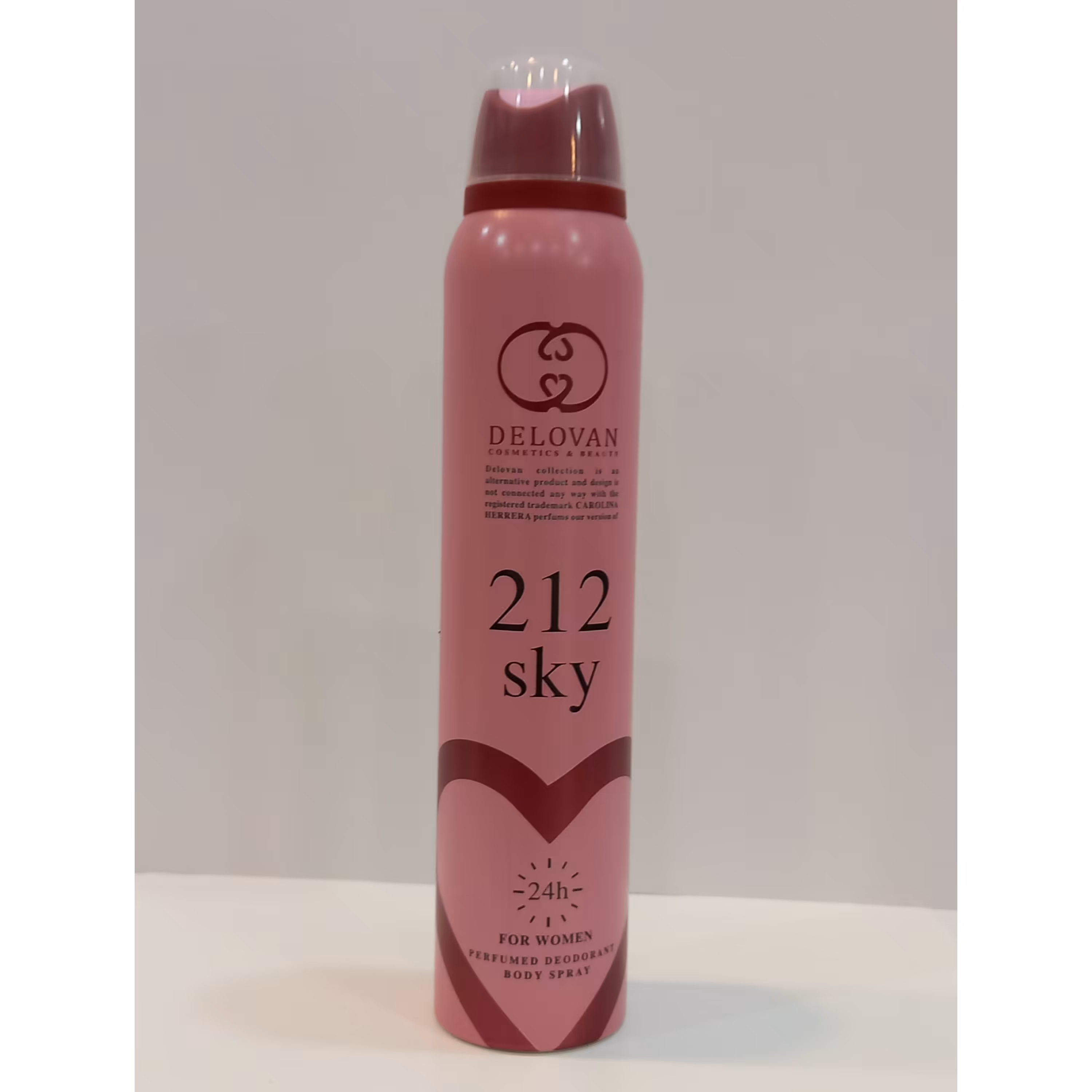 اسپری خوشبو کننده بدن زنانه دلوان مدل 212 Sky حجم 200 میلی لیتر