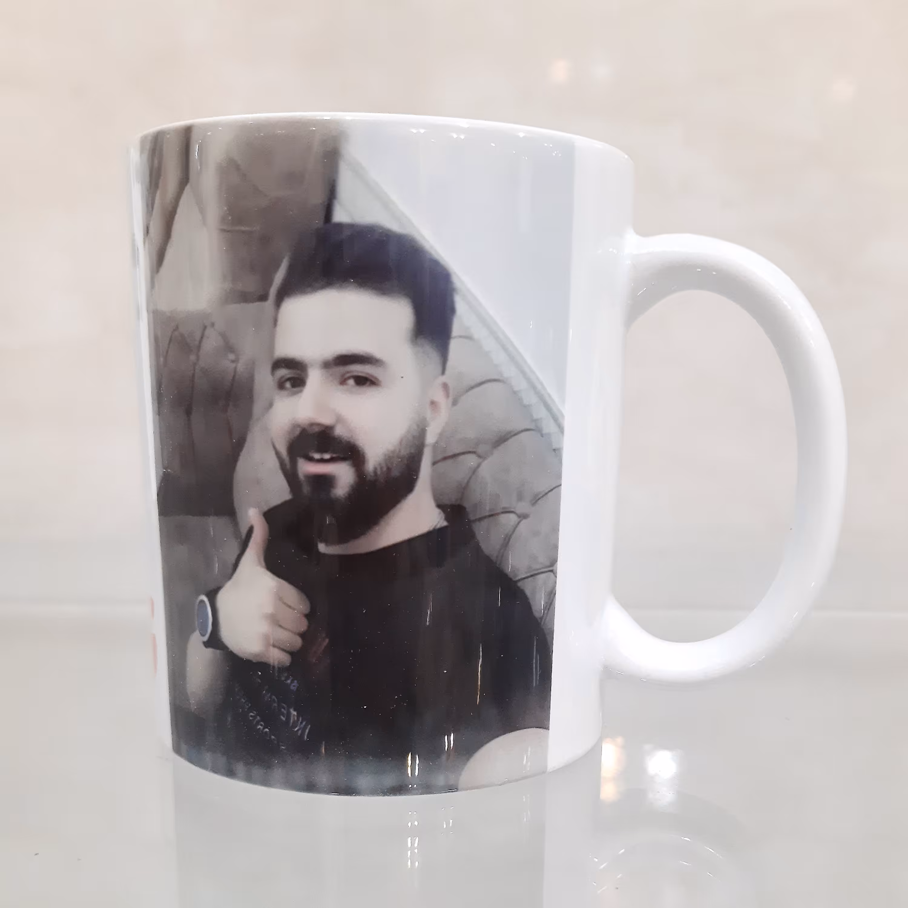 ماگ چاپی با عکس و متن دلخواه شما مناسب هدیه روز پدر روز مرد ولنتاین تولد ارسال رایگان 