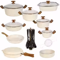 سرویس قابلمه گرانیتی25پارچه قالب الیپس برند اویز