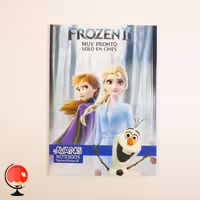 دفتر مشق 50 برگ طرح فروزن آونگ