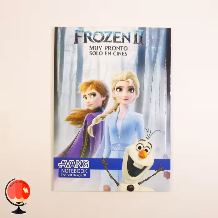 دفتر مشق 50 برگ طرح فروزن آونگ