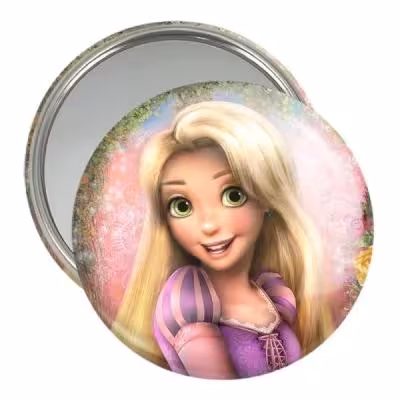 آینه جیبی خندالو مدل راپونزل گیسو کمند Rapunzel کد 13736