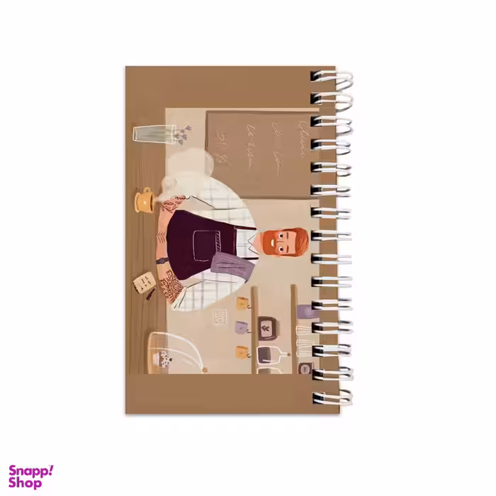 دفترچه یادداشت مدل to do list طرح باریستا کد 87022