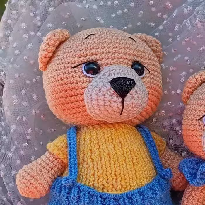 عروسک بافتنی شکوه بافت 