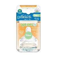 سرشیشه دو عددی مثبت9 ماه Y-cat وای کات شیشه عریض آپشن پلاس دکتر براونز dr browns