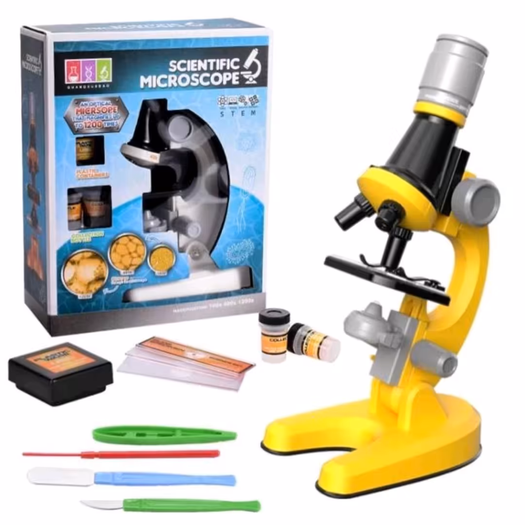 اسباب بازی میکروسکوپ 1200 برابر اموزشی مدارس