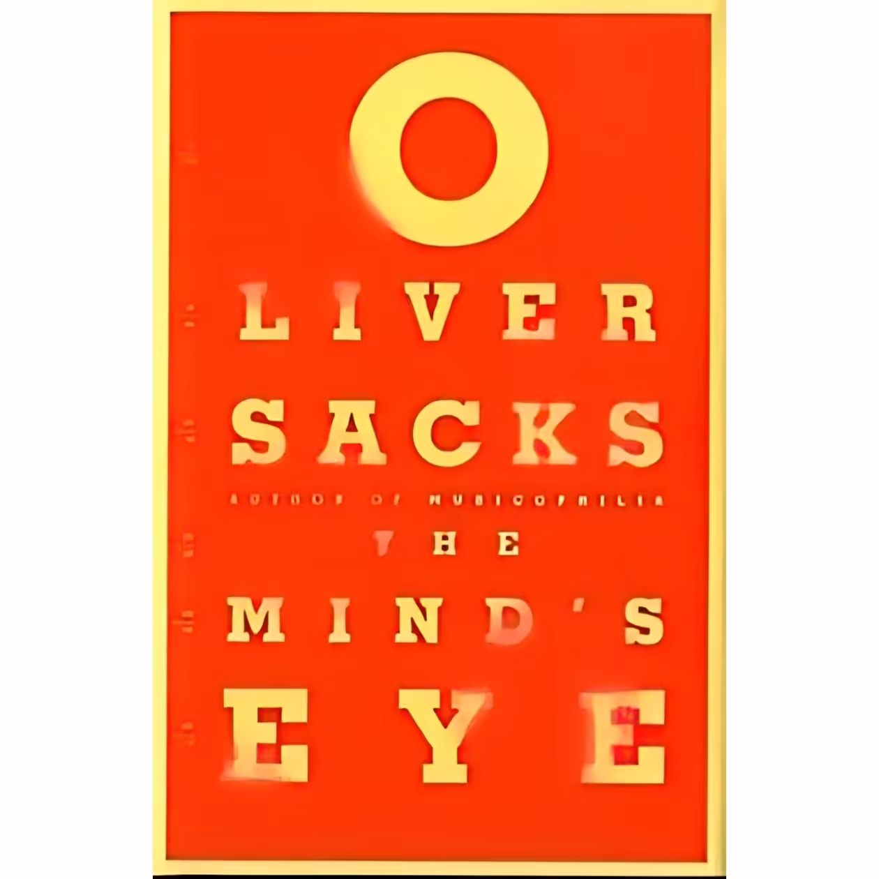 کتاب زبان اصلی The Minds Eye اثر Oliver Sacks انتشارات Alfred A Knopf