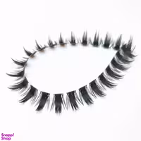 مژه مصنوعی ریسه ای مدل فیشر راشن سایز 12 کد D