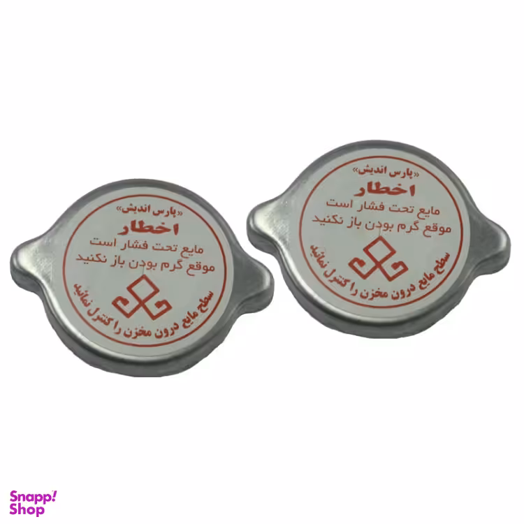 درب رادیاتور خودرو مدل فلزی کد DR110P2 مناسب برای پراید مجموعه 2 عددی