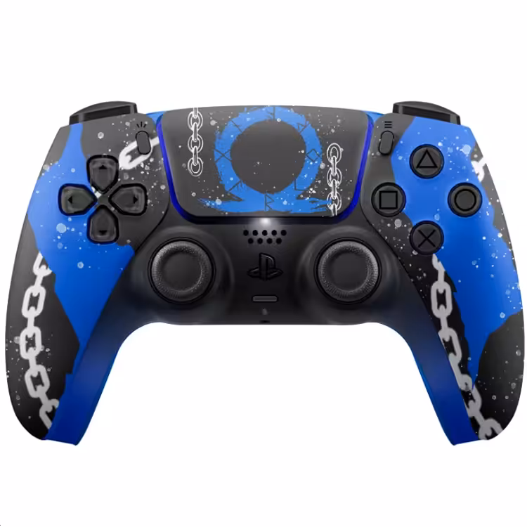 خرید دسته PS5 کاستوم طرح بازی PlayStation 5 Dual Sense Controller Custom Ragnarok با بهترین قیمت