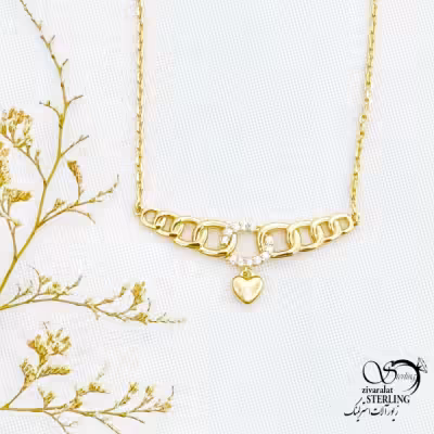 گردنبند کارتیر آویز قلب مارک ژوپینگ کد 13774