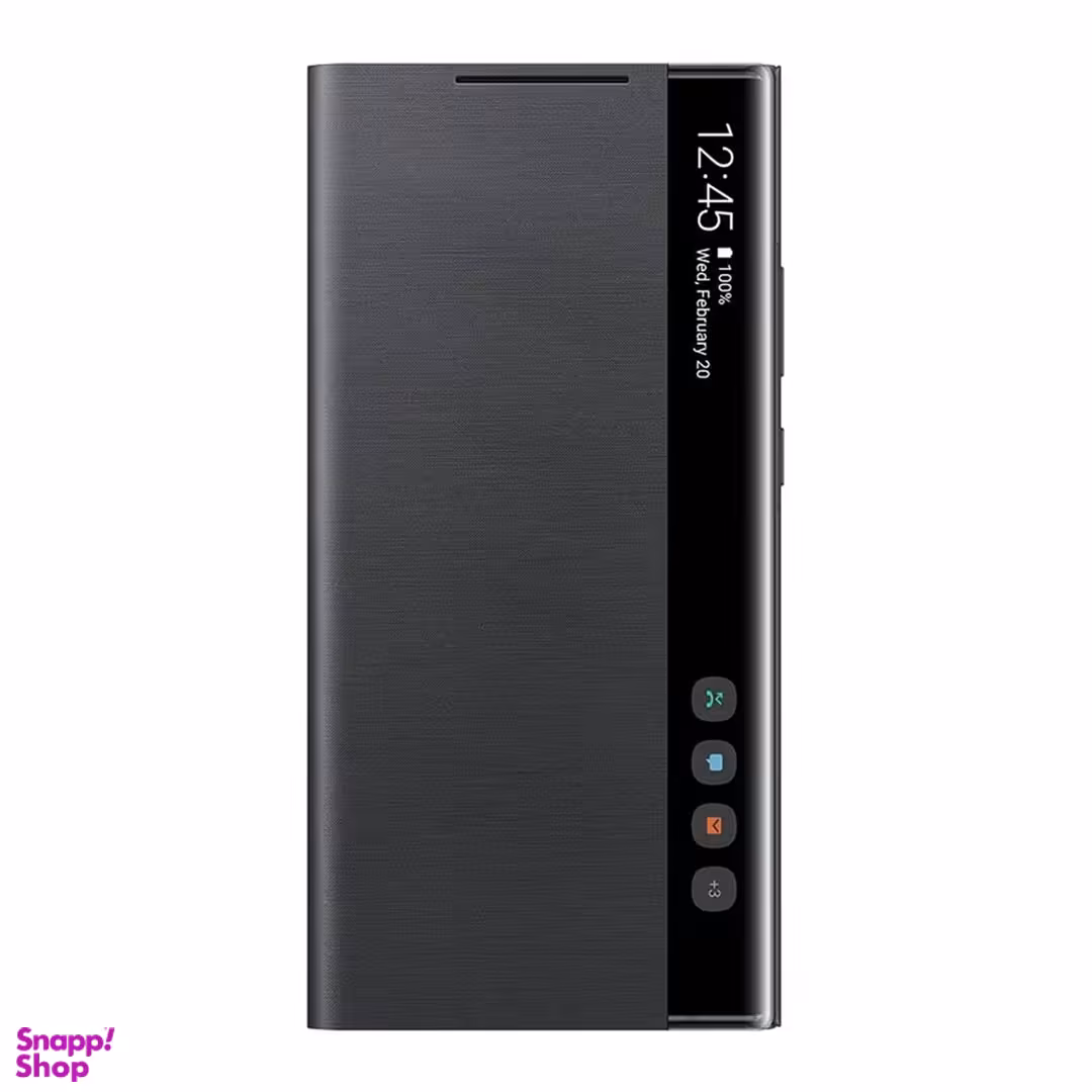 کیف کلاسوری سامسونگ مدل Clear View Cover مناسب موبایل سامسونگ Galaxy Note 20 Ultra