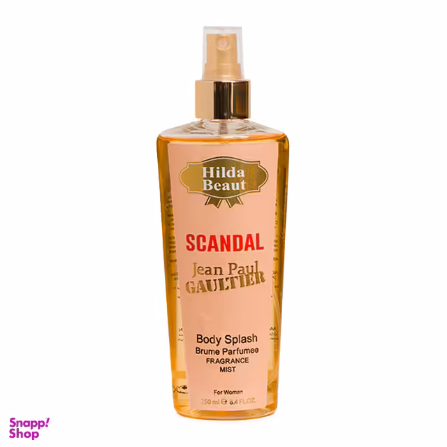 بادی اسپلش هیلدا بیوت (Hilda Beaut) مدل Scandal حجم 250 میلی لیتر