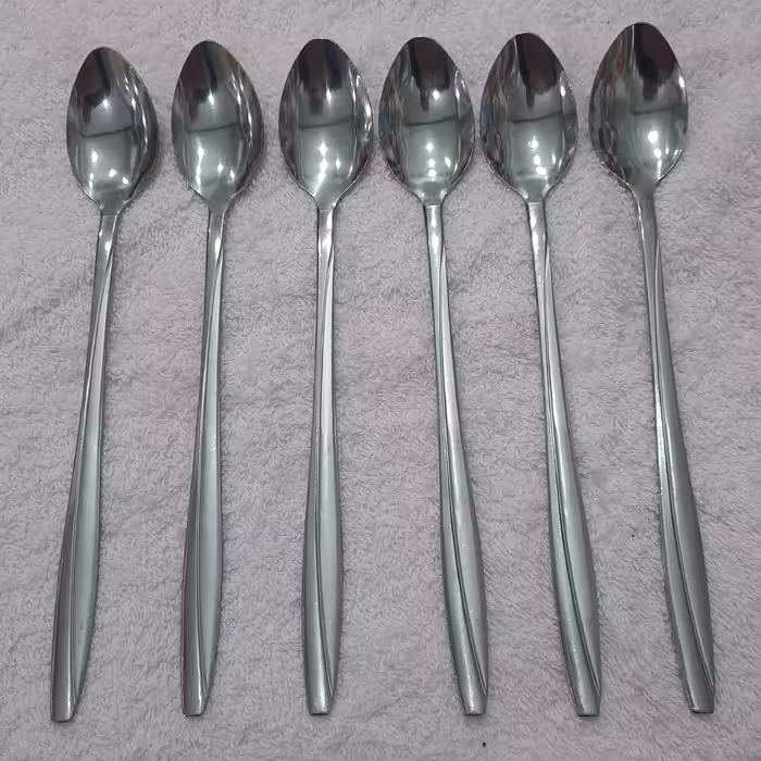 قاشق شربت خوری قاشق بلند قاشق شیش عددی