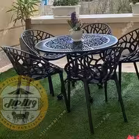 صندلی پلیمری مدل شاخ و برگی 5نفره ارسال به روش پس کرایه 