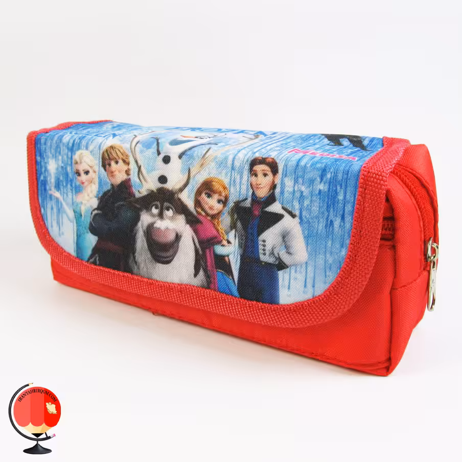 جامدادی دخترانه سه زیپ طرح فروزن مدیسا