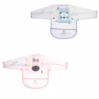 پیشبند مشمایی آستین دار نوزاد کیکا بو Kikka boo