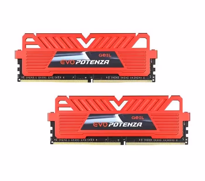 رم دسکتاپ DDR4 دو کاناله 3200 مگاهرتز CL16 گیل مدل Evo Potenza ظرفیت 16 گیگابایت