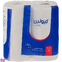 دستمال حوله ای ۴ لایه کیولین بسته ۲ عددی