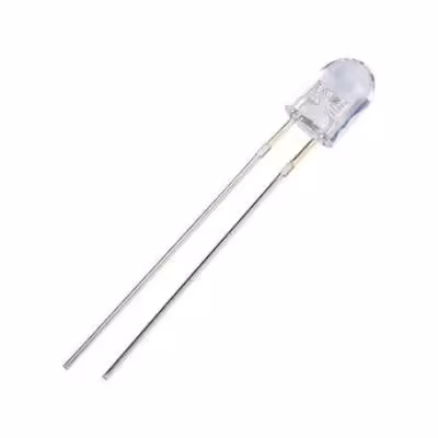 مجموعه 4 عددی LED اوال 5mm قرمز شفاف بسته100 تایی