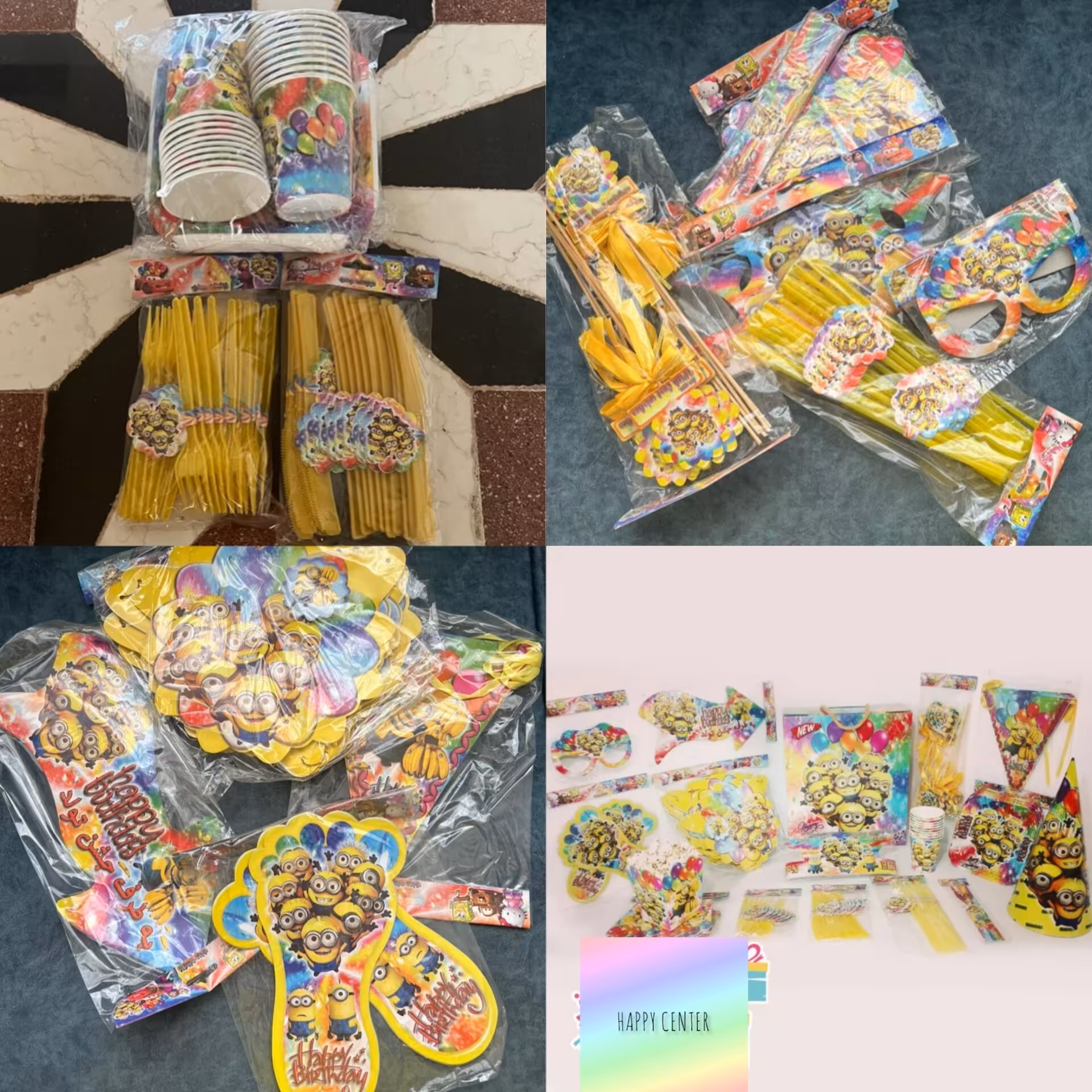 تم تولد مینیون ها 186 تیکه 20نفره