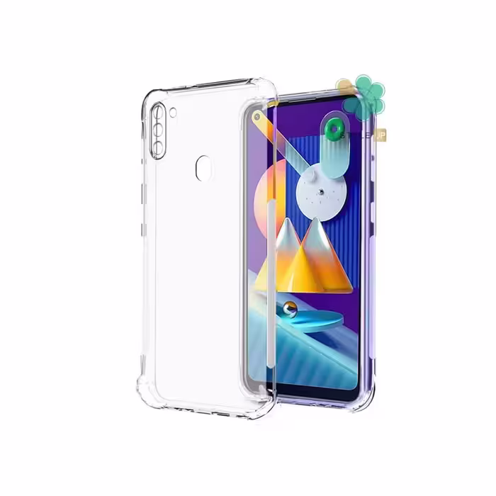 قاب گوشی ایربگ دار مدل محافظ لنز دار مناسب Samsung Galaxy A11