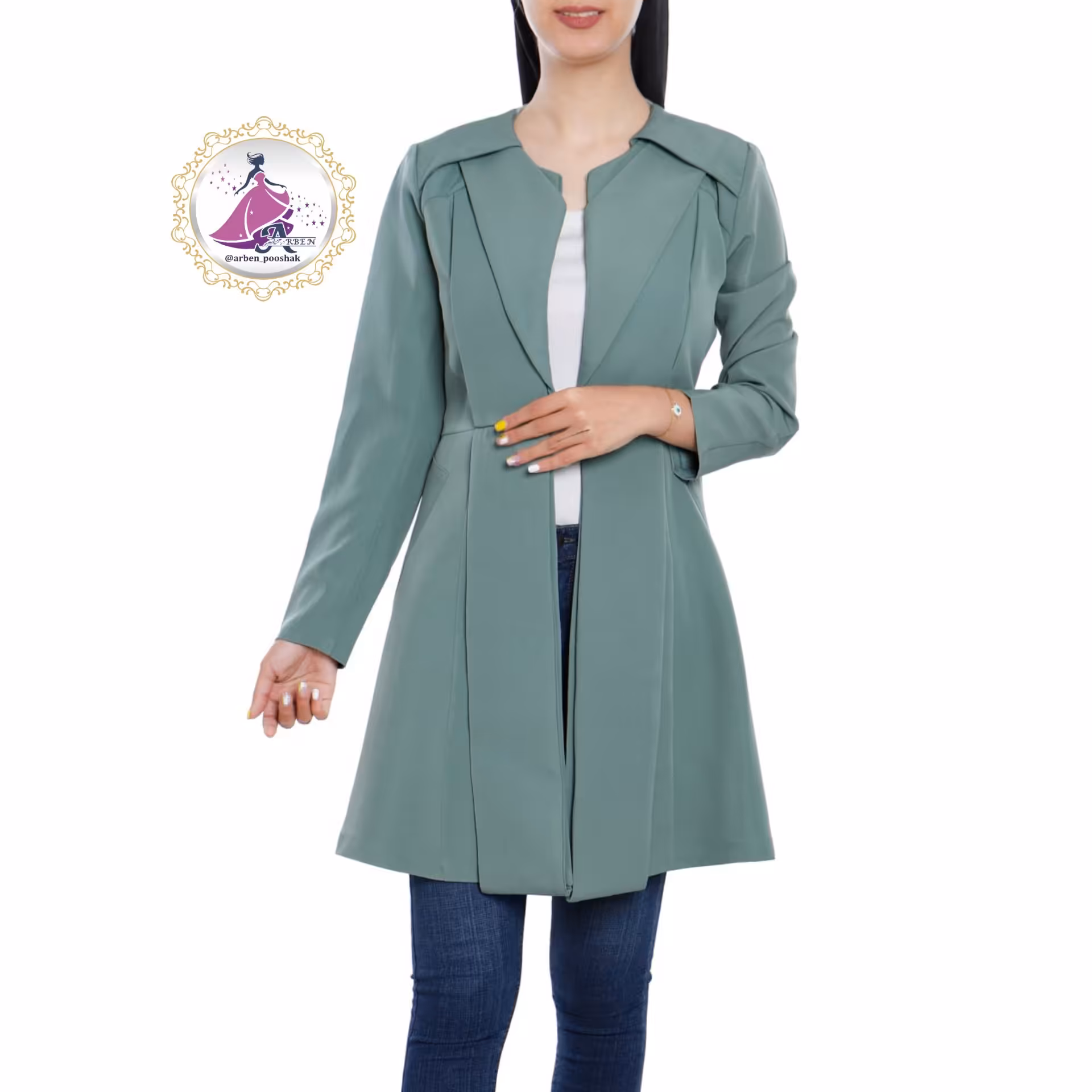 مانتو دخترانه زنانه مازراتی کد 0005