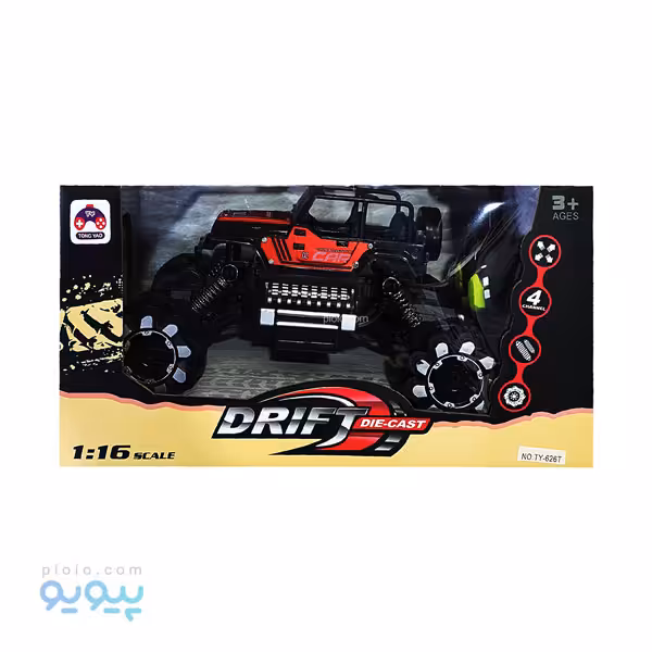 ماشین کنترلی آفرود شارژی drift cast die