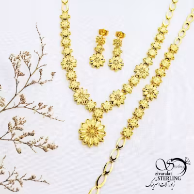 سرویس گلریز طرح طلا با کد 13329