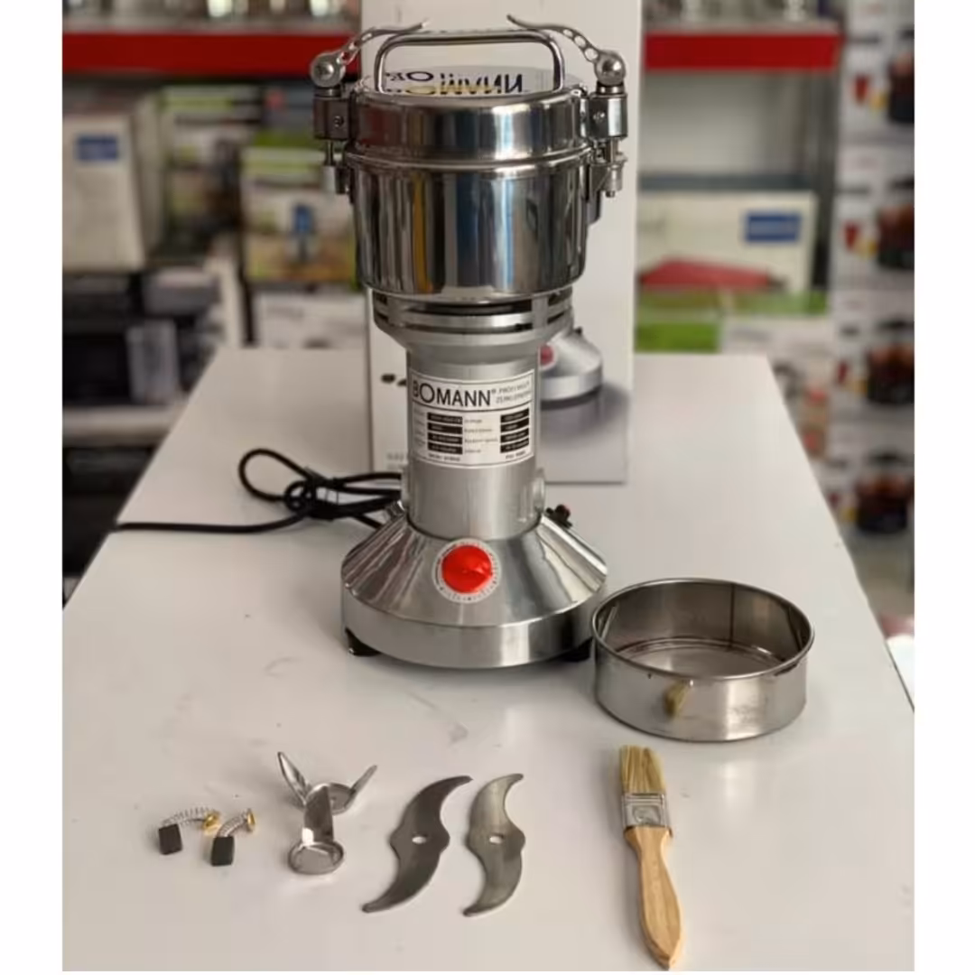 آسیاب نیمه صنعتی300گرمی بومان مدل 6506