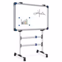 پایه وایت برد شیدکو. فولادی با رنگ کوره ای و چرخ جنس لاستیکی و قابلیت تغییر اندازه 