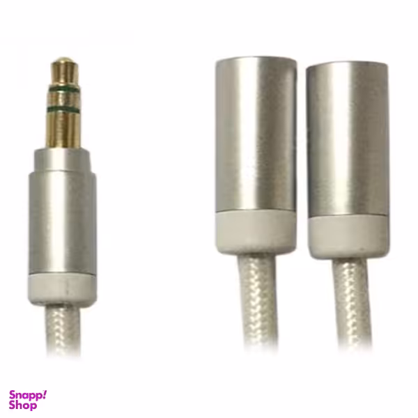 تبدیل فرانت (Faranet) مدل 1 به 2 صدا فیشFN A2F2W سایز 3.5mm