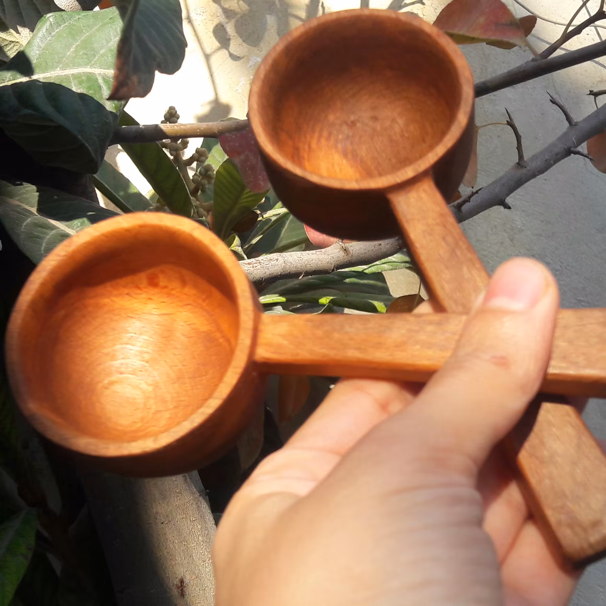 قاشق چوبی،قاشق آجیل چوبی،ظرف جوبی،قاشق آجیل خوری