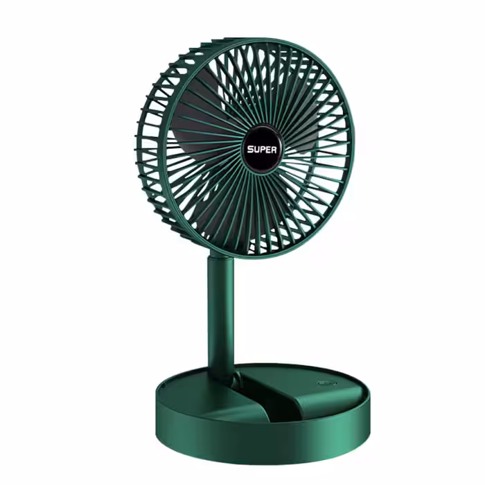 پنکه شارژی رومیزی Folding Storage Net Red Fan