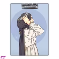 تخته شاسی بامبیلیپ طرح دخترانه محجبه کد 7741641 سایز A4