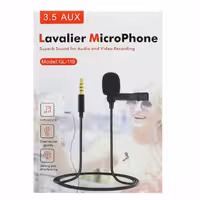 میکروفون یقه ای 1.5متری Lavalier

