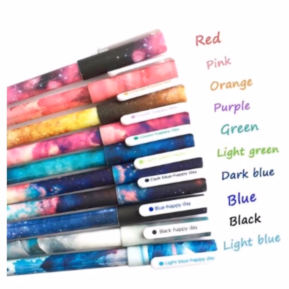 روان نویس هپی دی کهکشانی وارداتی بسته ده تایی