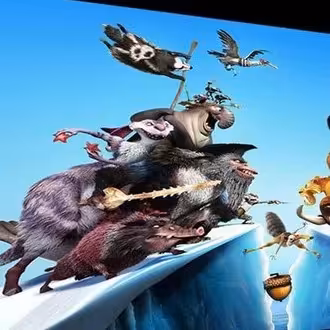 پرده نمایش دستی پروژکتور اسکوپ 300 سانتی متر