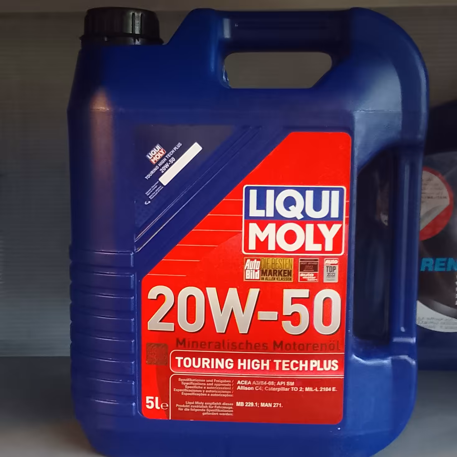 روغن موتور لیکومولی تورینگ SM 20w50 پنج لیتری 